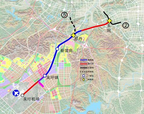 南宁轨道交通机场线5个站点公布(图1)